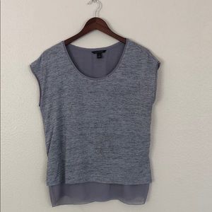 Banana Republic Gray Blouse